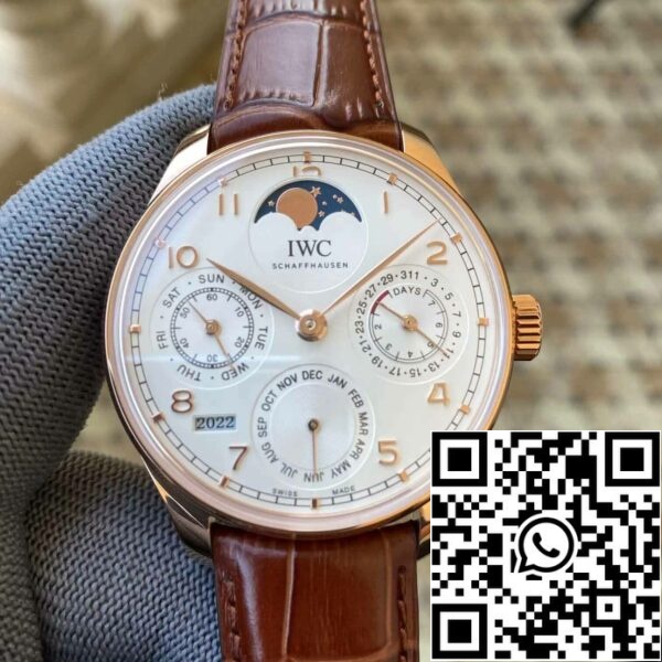 2 81 309aaec0 05e6 4613 8a1e ea289e7f47ea IWC Portuguese Perpetual Calendar IW503302 1:1 Best Edition APS Factory Red Gold