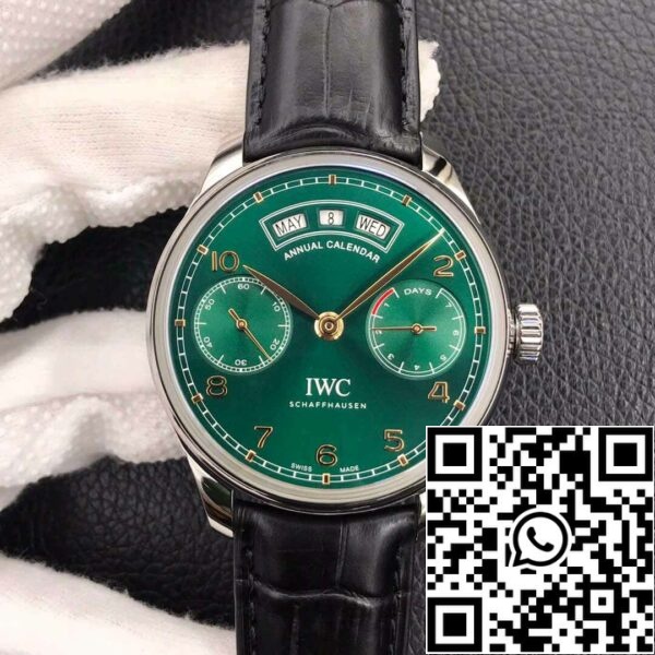 2 82 41cc5d1f 064a 4658 a494 5660937f9c7d IWC Portugieser IW503510 1:1 Best Edition ZF Factory Quadrante verde