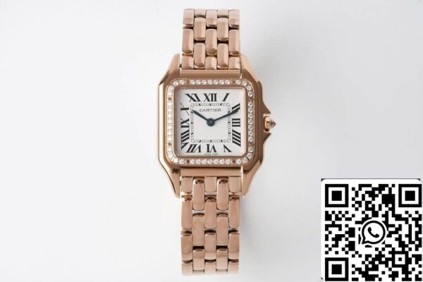 2 82 52b1a085 80f9 4551 9509 cb59d3170da3 Panthere De Cartier WJPN0009 27MM 1:1 Best Edition BV Factory Oro Rosa