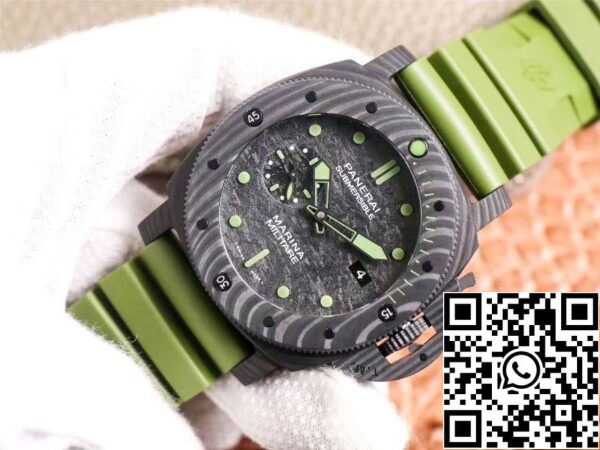 2 82 96f193a1 978a 4711 b249 11f2f75b7f78 Panerai Submersible PAM00961 1:1 Best Edition VS Factory Camo fekete számlap svájci P.9010