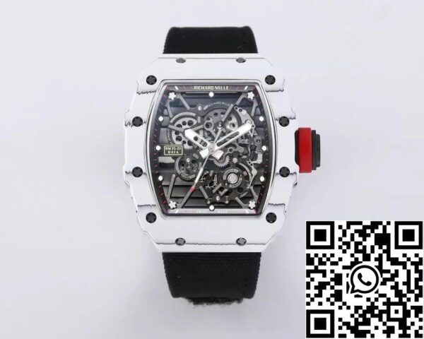 2 82 c76d7f90 8493 4fce 907f 2a0cfec0fd59 Richard Mille RM35-01 1:1 Meilleure édition BBR Bracelet noir d'usine