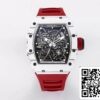 2 83 3415b200 1a47 497f 9528 edbdf4790889 Richard Mille RM35-01 1:1 Best Edition BBR Factory Correa roja