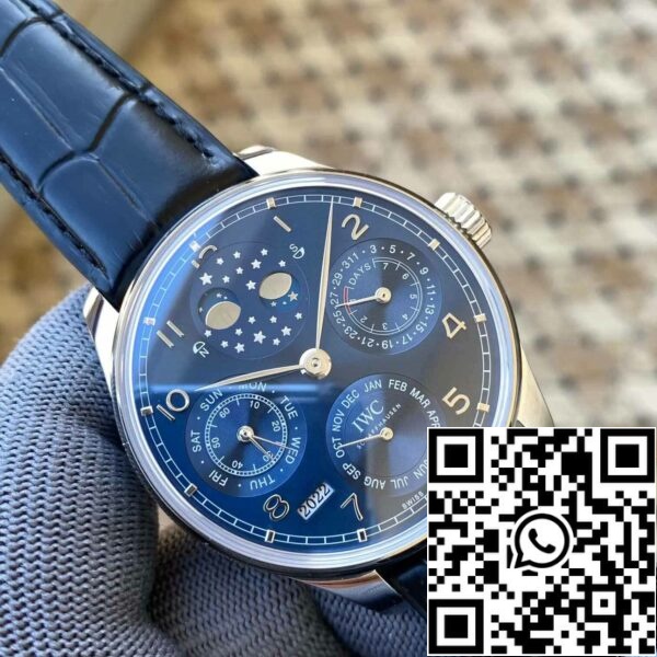 2 83 4ca6b221 4280 4d73 9c9f 953485843916 IWC Portugalski večni koledar IW503401 1:1 Best Edition APS Factory Blue Dial