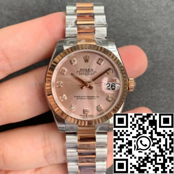 2 84 0cac408d 4c1c 4e51 9cca a7a9100e32a2 Rolex Datejust M278271-0023 1:1 Best Edition GS Factory Rose Gold Dial