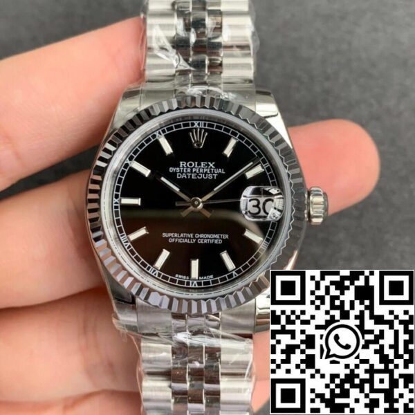 2 85 099d7a57 0718 4a12 b3ba 318989156481 Rolex Datejust M178274-0004 1:1 Best Edition GS Factory Black Dial