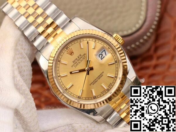 2 86 9e43c17b e4d7 4a08 99cd 4312034faa8c Rolex Datejust II 116333 AR Factory 1:1 Best Edition Sveitsin ETA3135 Champagne Dial