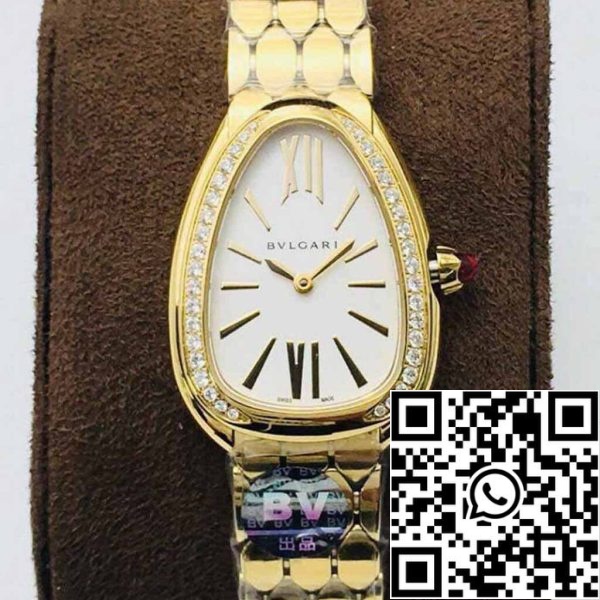 2 86 a093390b bc85 4a10 a198 5f909806c5f7 Bvlgari Serpenti 103147 1:1 Best Edition BV Factory Sárga arany