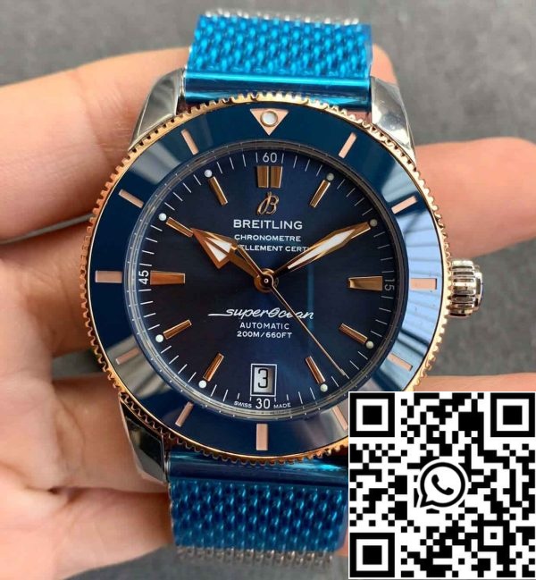 2 88 b6083710 2994 4200 808a cc8190e7343c Breitling Superocean Heritage UB2010161C1A1 1:1 Best Edition GF Factory iz nerjavečega jekla