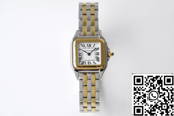 2 89 8618f9fb 4a20 47b9 979e 1da732499b4c Panthere De Cartier W2PN0006 22MM 1:1 Best Edition BV Factory Quadrante bianco