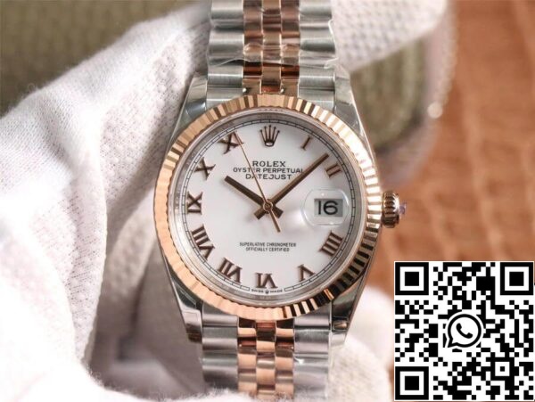 2 89 e716dcdf 7032 475a 871e 5dec0afeee5a Rolex Datejust M126231-0015 1:1 Best Edition EW Factory White Dial