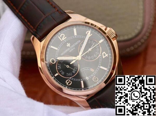 2 8 48addd63 befe 49f6 acfc 3f91d5ec4b4b Vacheron Constantin FiftySix Day-Date 4400E/000R/B436 40mm rózsaarany tok 1:1 Best Edition svájci ETA2475