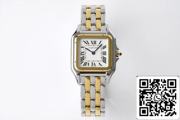 2 90 432a4fff 55de 47f1 8c75 45f045aabc0f Panthere De Cartier W2PN0007 27MM 1:1 Best Edition BV Factory Stainless Steel