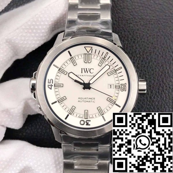 2 90 ccc34f9a 3449 4d2b 937b 50b0cb5addf8 IWC Aquatimer IW329004 1:1 Best Edition V6 Factory Silver White Dial