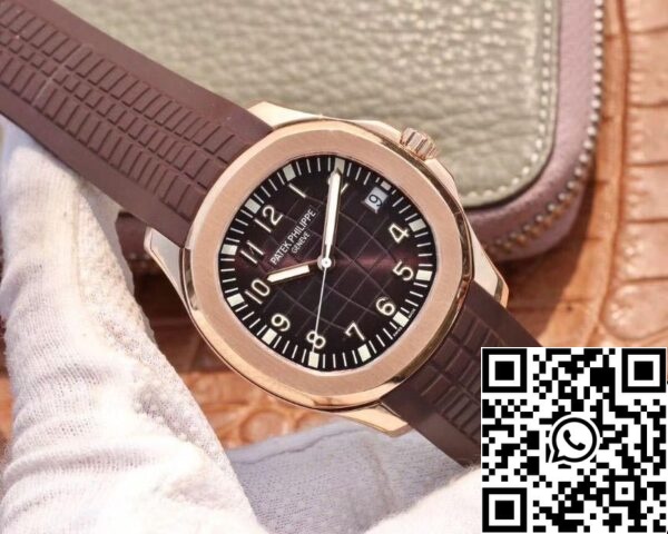 2 91 Patek Philippe Aquanaut 5167R-001 40mm 1:1 Beste Editie ZF Fabrieksroze Goud