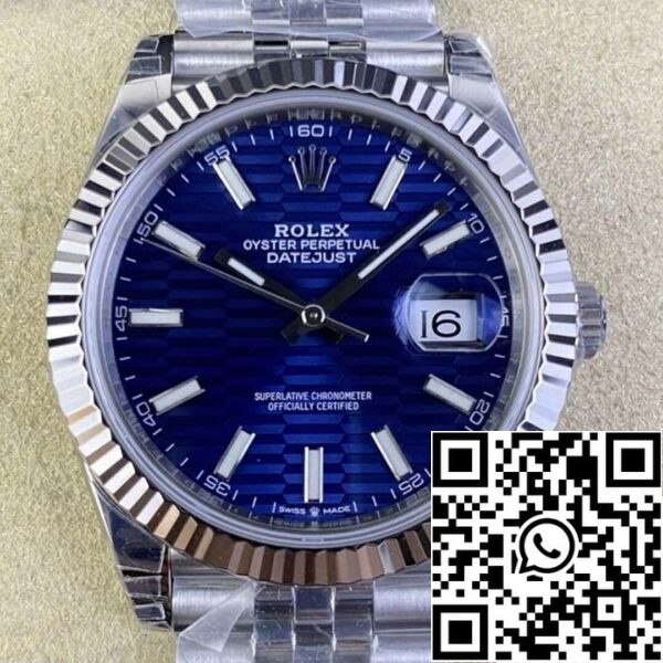 2 91 047c0d3f 873e 44b0 be56 4b4809207c49 Rolex Datejust M126334-0032 41MM 1:1 Best Edition VS Factory Acciaio inossidabile