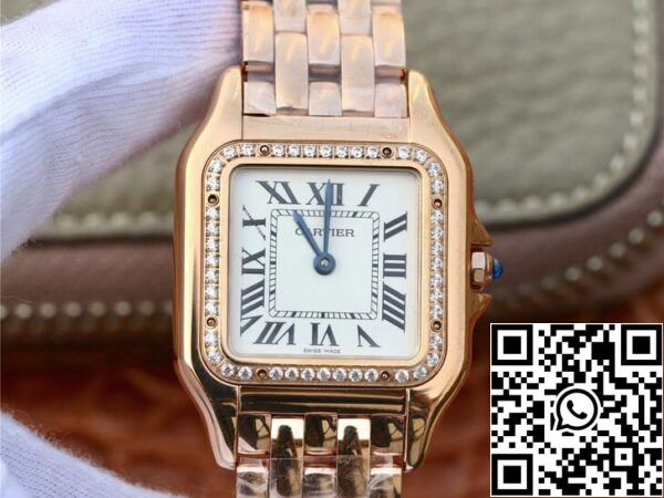 2 94 59c2a770 5f8a 4d1f b3ec 0177b9850618 Panthere De Cartier W3PN0007 27MM 1:1 Best Edition BV Factory White Dial