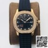 2 94 918a7cf3 3457 465a a1b9 28ad6a913694 Patek Philippe Aquanaut 5067A Movimiento de cuarzo 1:1 Mejor Edición PPF Fábrica Oro rosa Esfera negra