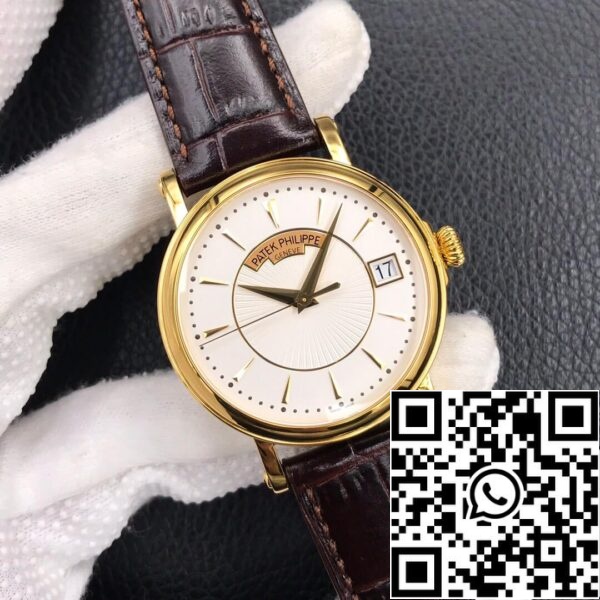 2 95 2843d1d5 6cf4 46e7 ab71 471852a3d6b5 1 Patek Philippe Calatrava 5153R-001 1:1 Best Edition ZF Factory Caixa dourada