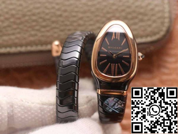 2 95 8c8ae449 2c93 4a84 aae6 c6415fe167c3 Bvlgari Serpenti 102735 1:1 Best Edition BV Factory Black Dial