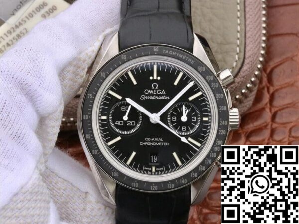 2 95 aa58172c 6d40 492b a7b5 208c5ddc6ff4 Omega Speedmaster 311.33.44.51.01.001 1:1 Best Edition OM Factory läderrem