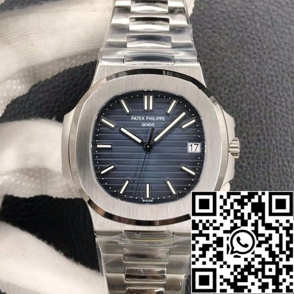 2 99 Patek Philippe Nautilus 5711/1A 010 1:1 Best Edition 3K gyári kék számlap