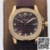 2 99 d81f2778 4e5c 489f ac9d f12f3b1d17d9 Patek Philippe Aquanaut 5067A Кварцов механизъм 1: 1 Най-добро издание PPF Фабрика розово злато кафяв циферблат