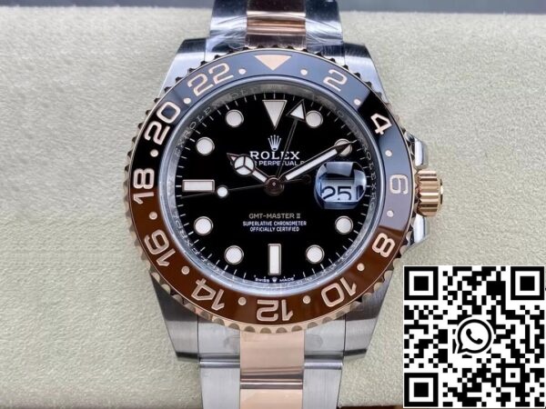 2 9 48e6b377 9670 46e1 8120 5c9dbbb6c3d6 Rolex GMT Master II M126711chnr-0002 1:1 Best Edition C+ Factory Rose Gold