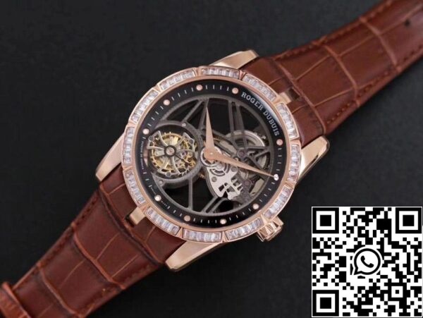 2 9 9e5cd40f 670f 44bd 823c be0ef4d67b97 Roger Dubuis Excalibur RDDBEX0404 1:1 Best Edition JB Factory V3 rózsaarany Tourbillon svájci RD505SQ