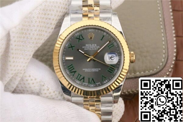 2 9 f21be21e feee 4ed7 aa36 910f608fd0d4 Rolex Datejust M126333-0020 1:1 Best Edition EW Factory Esfera Gris Oscuro