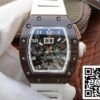 2 9 f55aae5b 781e 4445 8df8 471f5f7a07d2 Richard Mille RM011 1:1 Najlepsza edycja KV Factory Ceramic White Strap