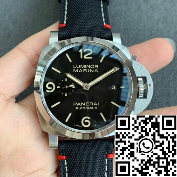 21 11 Panerai Luminor Marina PAM01025 1:1 Best Edition VS Fabriek Zwarte Wijzerplaat