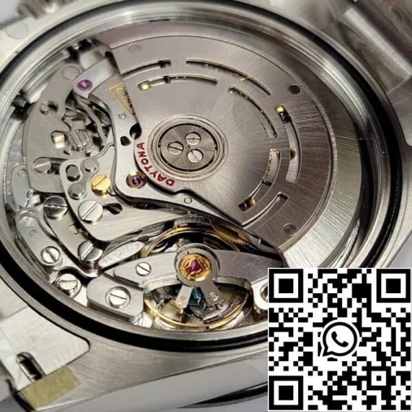 25 1 Rolex Cosmograph Daytona M116500LN-0001 1:1 Best Edition Puhdas Factory Valkoinen Dial