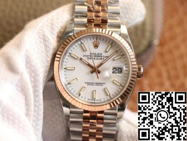 2 37990111 d442 4d4a 89f4 c8abfc73a5ae Rolex Datejust M126231-0017 1:1 Best Edition EW Factory White Dial