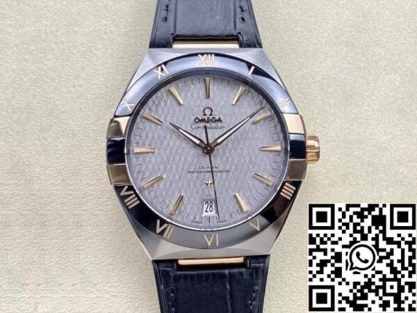 2 3bfb2ff7 b2ac 4621 87db fa055951ba22 SBF Omega Constellation 131.23.41.21.06.001 1:1 Best Edition VS Factory Grey Dial