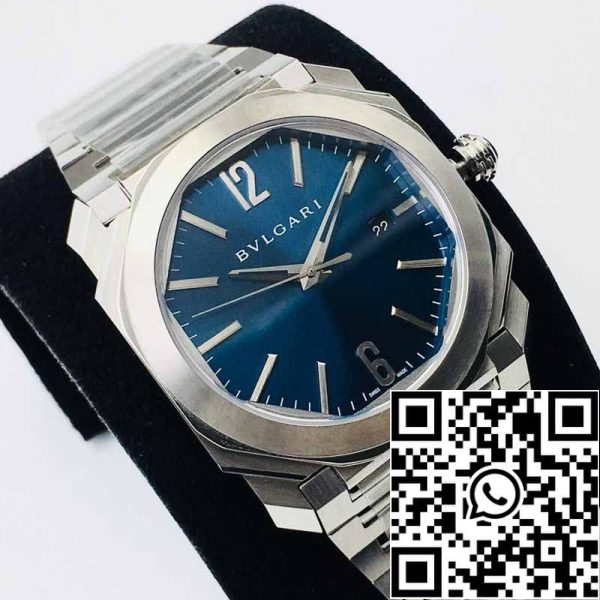 2 88f7a929 b987 4bf5 a8e7 f78c573fd52e Bvlgari Octo 102105 BGO38C3SSD 1:1 Best Edition BV Factory Blue Dial