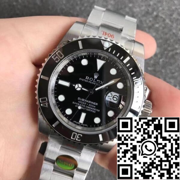 2 c5a54683 d84f 4179 9fc1 6e29e2805dbc Rolex Submariner 116610LN 1:1 Best Edition Noob Factory V12 Svart urtavla