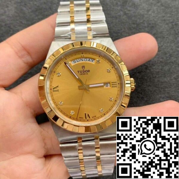 2 fcf0b221 ecab 4d25 b123 c329985d21c2 Реплика Tudor Royal M28603-0006 Best 1:1 Edition V7 Factory Champagne Dial