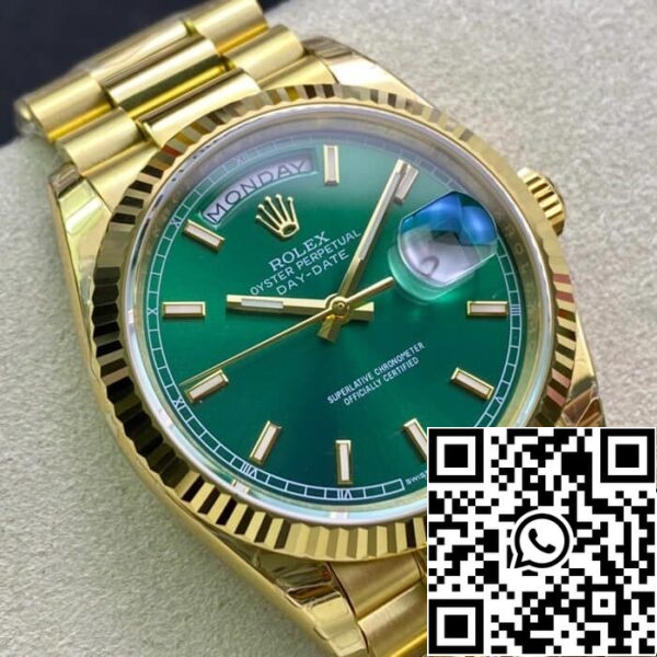 3 103 Rolex Day Date 118238 1:1 Best Edition EW Factory Yellow Gold