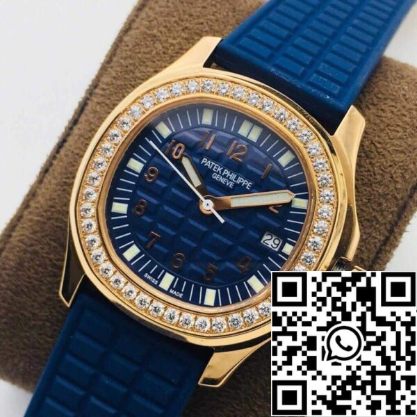 3 103 e0ae5801 1bd2 4048 8a13 30262e4e4915 Patek Philippe Aquanaut 5067A Mechanizm kwarcowy 1:1 Najlepsza edycja PPF Niebieska tarcza fabryczna