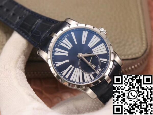 3 104 4077ac8c 918a 43dd b792 0f348596984f Roger Dubuis Excalibur DBEX0535 1:1 Best Edition PF Factory Blue Dial Swiss ETA9015