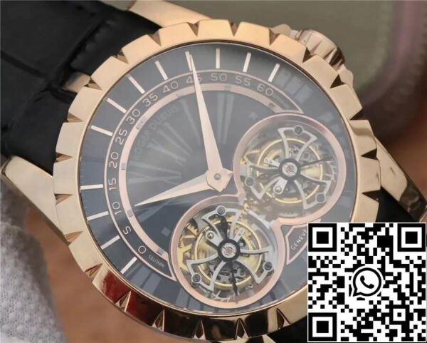 3 104 c102d4d2 b18c 4745 842c 47bcaf84426d Roger Dubuis Excalibur RDDBEX0280 1:1 Best Edition JB Factory Tourbillon Svart urtavla