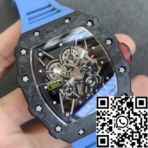 3 104 ff246138 a410 4072 b5ef dc9326184121 Richard Mille RM35-02 1:1 Best Edition KV Factory V3 Kolfiberfodral