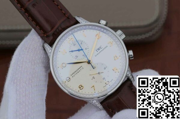 3 107 b3ca2bdd 0f2f 4cd3 9873 9375a78d43fd IWC Portugieser IW371440 1:1 Best Edition ZF Factory V2 gyémánt lünetta 1:1 Best Edition ZF Factory V2 gyémánt lünetta