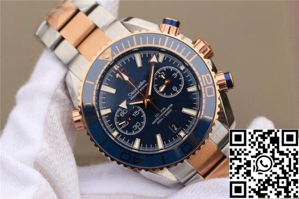 3 10 2582506a aee2 43e0 8ace 725e19d4cdea Omega Seamaster Ocean Planet 600M 215.20.46.51.03.001 1:1 Best Edition OM Factory Rose Gold