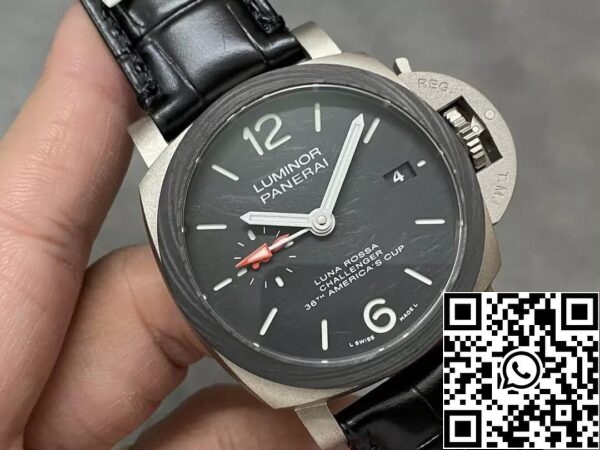 3 10 a9bd4afd 2639 4bd5 897a 44dd856ddbe8 Panerai Luminor PAM01096 1:1 Best Edition VS Factory Quadrante Nero