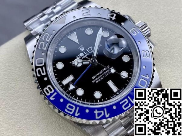 3 10 ee8e8e01 9dcb 4789 989c 28cc902f9823 Rolex GMT Master II M126710BLNR-0002 1:1 Mejor Edición C+ Fábrica Bisel Cerámico