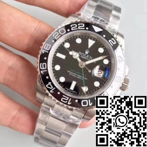 3 110 b91a4972 d14e 4453 8b41 417f1e95f4ca Rolex GMT-Master II 116710LN Noob Factory Black Dial 1:1 Best Edition Swiss ETA2836-2