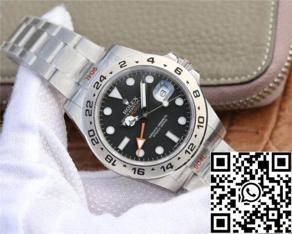 3 111 5363370a 9c57 423f 9fd7 1ad0b58190de Rolex Explorer M216570-0002 1:1 Best Edition GM Factory V4 Musta Dial