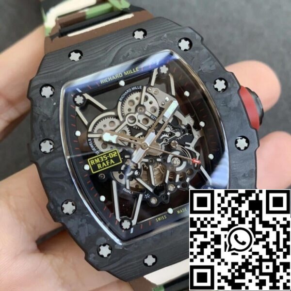 3 113 7bea8fbd 652c 4945 814b 25fcad719f4c Richard Mille RM35-02 1:1 Best Edition KV Factory V3 Cinturino mimetico