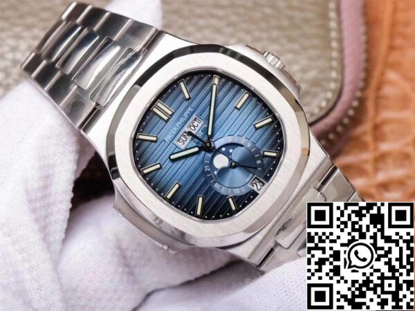 3 115 Patek Philippe Nautilus 5726/1A-014 1:1 Beste Editie PF Fabriek Blauwe Wijzerplaat Zwitserse ETA324